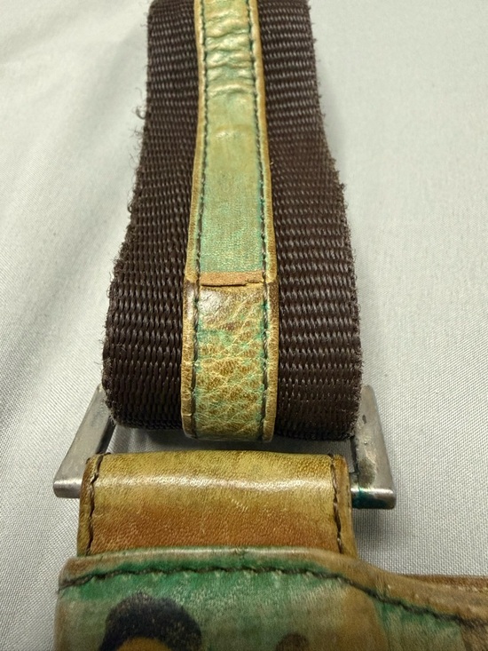 Anuschka Hand Painted Leather Crossbody Sunflower Floral Bag 8.5x10 - Picture 10 of 10